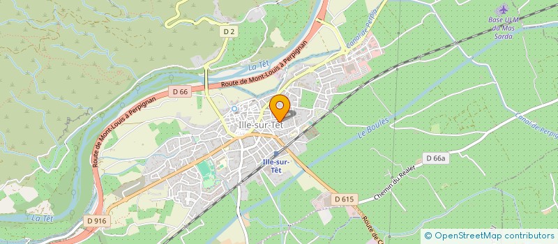 localisation de l'entreprise MADAME JEANINE SIMON à ILLE-SUR-TET
