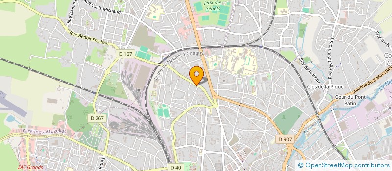 localisation de l'entreprise MADAME JEANINE SOULIAS à NEVERS