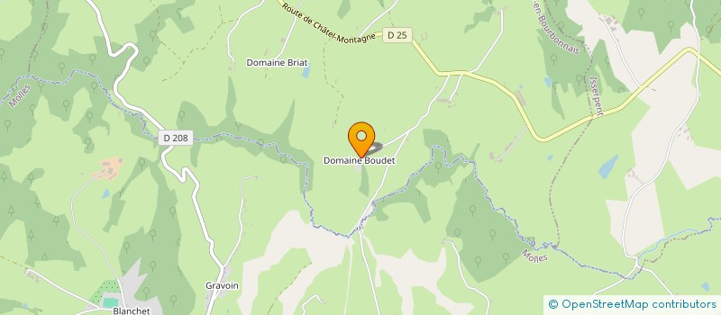 localisation de l'entreprise MADAME JEANINE TAILLARDAT  ARFEUILLES