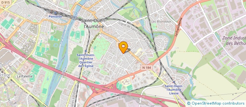 localisation de l'entreprise MADAME JEANINNE FARSY à SAINT-OUEN-L'AUMONE