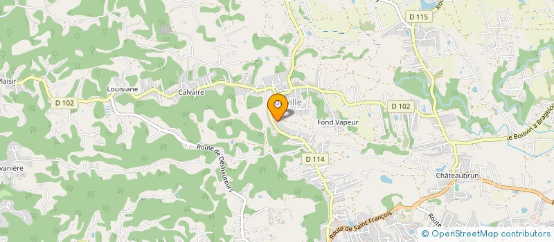 localisation de l'entreprise MADAME JEANISE ANDRE  SAINTE ANNE