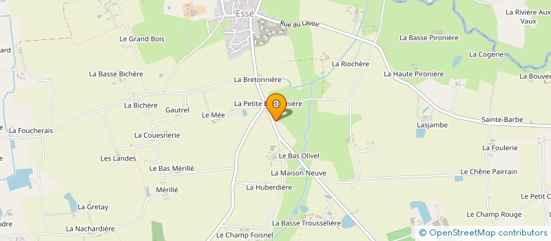 localisation de l'entreprise MADAME JEANNE ALLAIN  CHANTELOUP