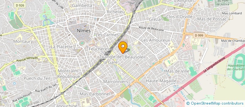 localisation de l'entreprise MADAME JEANNE ALLAIN à NIMES