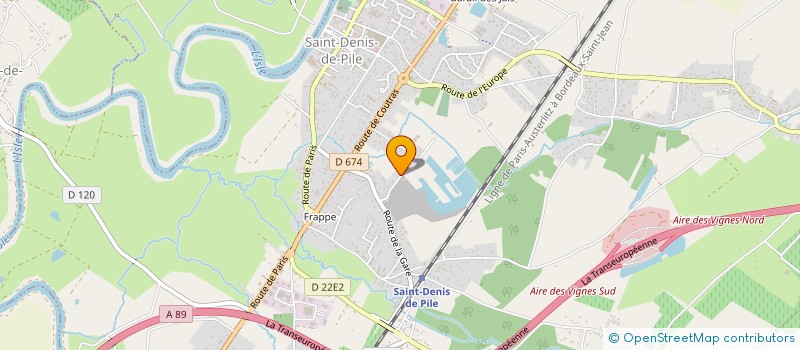 localisation de l'entreprise MADAME JEANNE ANDRIEU  SAINT-DENIS-DE-PILE