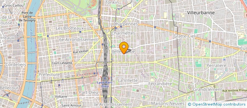 localisation de l'entreprise MADAME JEANNE AOUSTET  LYON