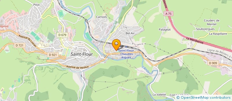 localisation de l'entreprise MADAME JEANNE ARNAL à SAINT-FLOUR