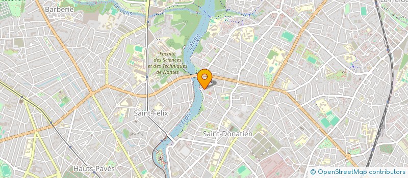 localisation de l'entreprise MADAME JEANNE ARSAC à NANTES