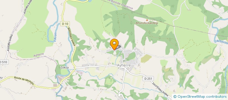 localisation de l'entreprise MADAME JEANNE ARTAYET  AYHERRE