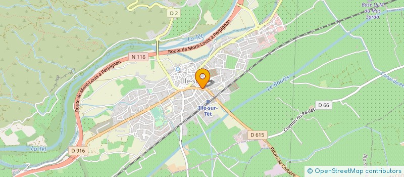 localisation de l'entreprise MADAME JEANNE ARTHUS  ILLE-SUR-TET