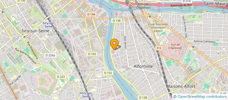 localisation de l'entreprise MADAME JEANNE AUTOGUE à ALFORTVILLE