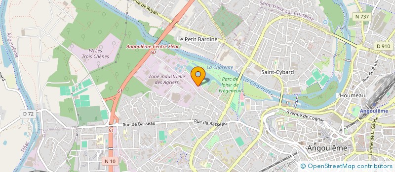 localisation de l'entreprise MADAME JEANNE BARCOUZAREAUD à ANGOULEME