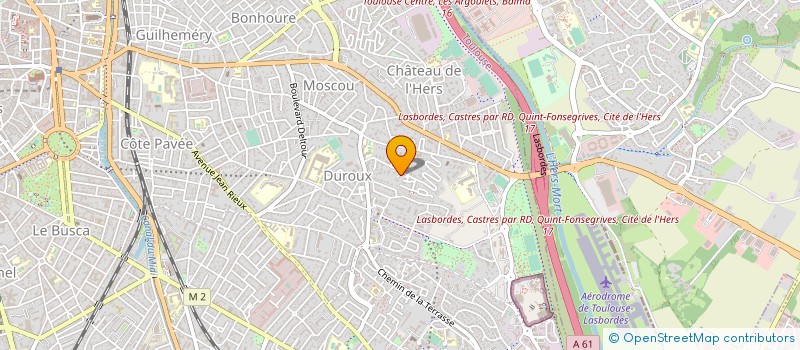 localisation de l'entreprise MADAME JEANNE BARIZZA à TOULOUSE