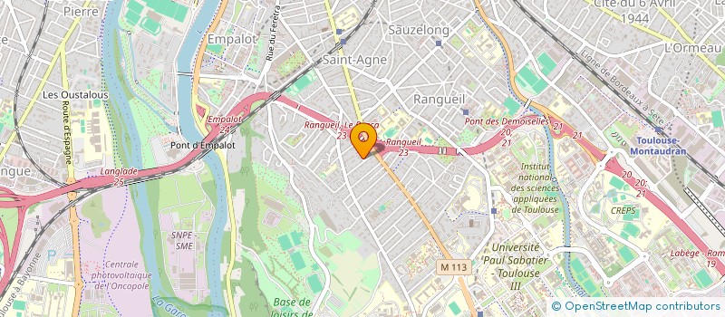 localisation de l'entreprise MADAME JEANNE BARRABES à TOULOUSE