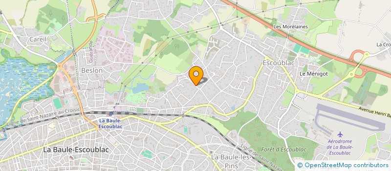 localisation de l'entreprise MADAME JEANNE BELTRAN à LA BAULE-ESCOUBLAC