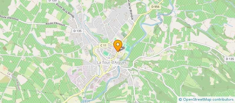 localisation de l'entreprise MADAME JEANNE BERARD  LA TOUR-D'AIGUES