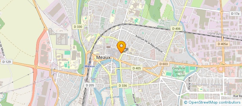 localisation de l'entreprise MADAME JEANNE BERGER à MEAUX