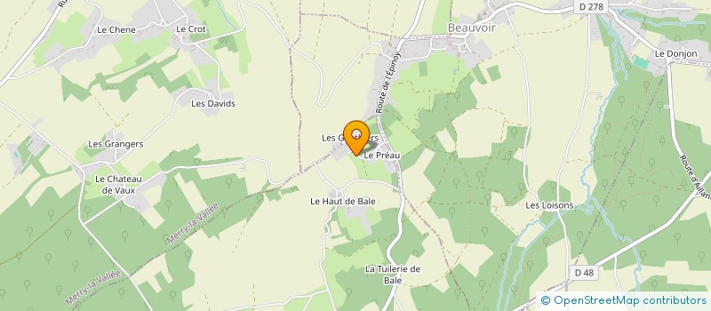 localisation de l'entreprise MADAME JEANNE BERRY  DIGES