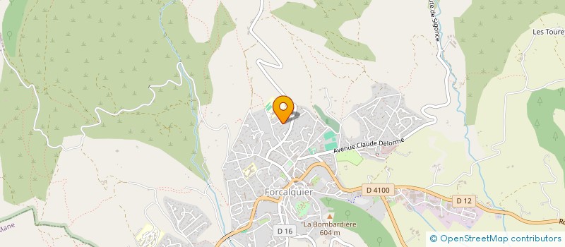 localisation de l'entreprise MADAME JEANNE BERTAUX à FORCALQUIER