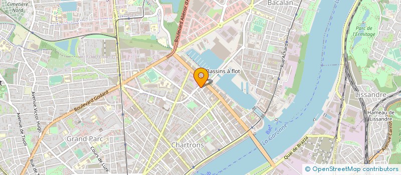 localisation de l'entreprise MADAME JEANNE BERTRAND  BORDEAUX