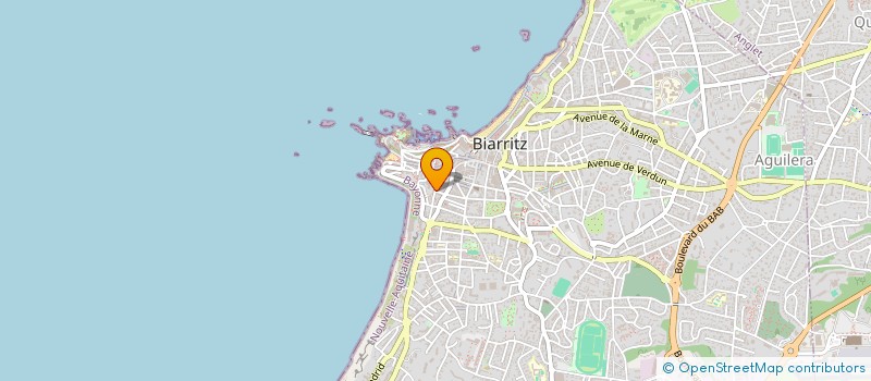 localisation de l'entreprise MADAME JEANNE BEUVIN  BIARRITZ