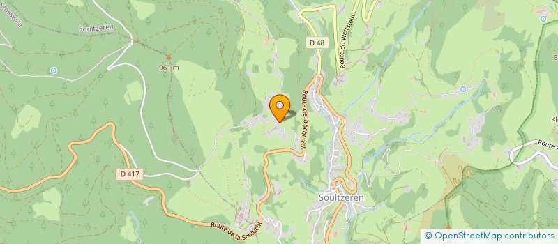 localisation de l'entreprise MADAME JEANNE BIRCKEL  SOULTZEREN