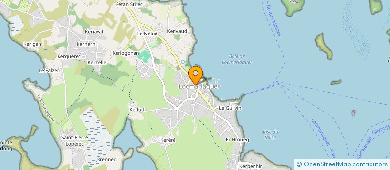 localisation de l'entreprise MADAME JEANNE BLAVEC  LOCMARIAQUER