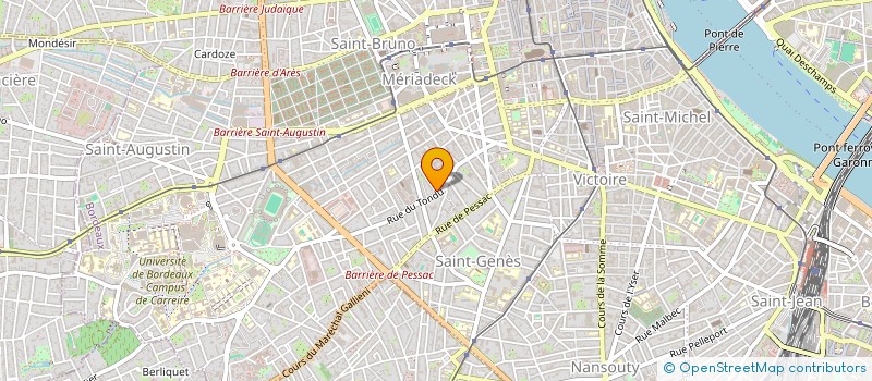 localisation de l'entreprise MADAME JEANNE BOEUF  BORDEAUX