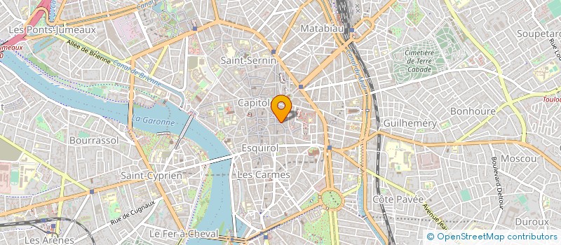 localisation de l'entreprise MADAME JEANNE BONIN à TOULOUSE