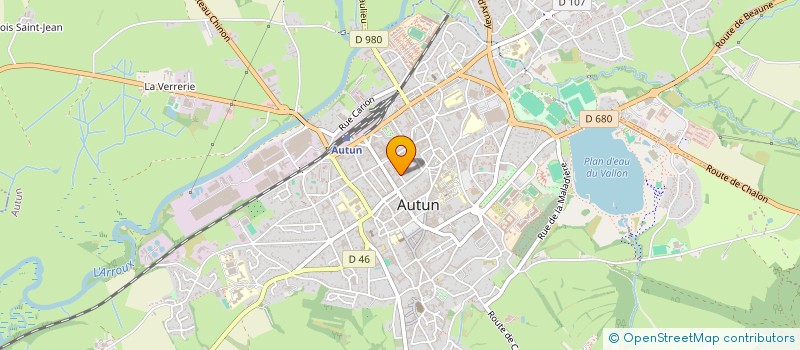 localisation de l'entreprise MADAME JEANNE BONNIN à AUTUN