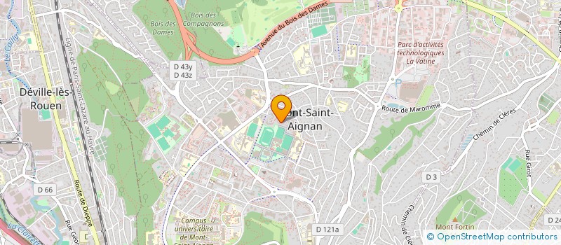 localisation de l'entreprise MADAME JEANNE BORDES à MONT-SAINT-AIGNAN