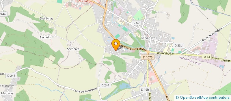 localisation de l'entreprise MADAME JEANNE BORDET  ARANDON-PASSINS