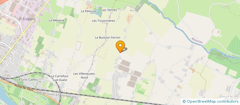 localisation de l'entreprise MADAME JEANNE BOREAU  VILLEBERNIER