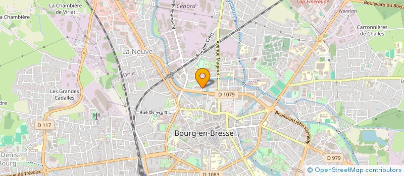 localisation de l'entreprise MADAME JEANNE BOU  BOURG-EN-BRESSE