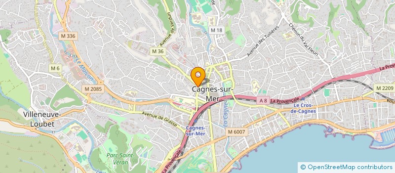 localisation de l'entreprise MADAME JEANNE BOUCHER à CAGNES-SUR-MER