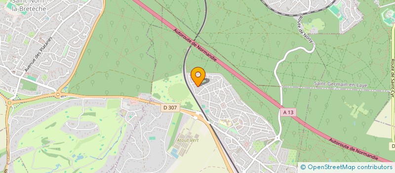 localisation de l'entreprise MADAME JEANNE BOUDAILLIEZ  NOISY-LE-ROI