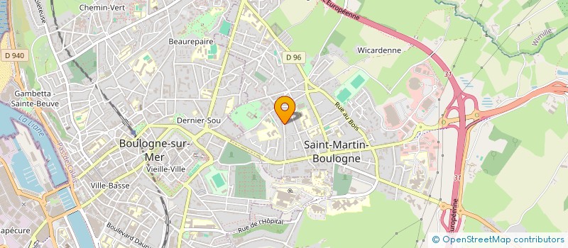 localisation de l'entreprise MADAME JEANNE BOULOGNE à SAINT-MARTIN-BOULOGNE