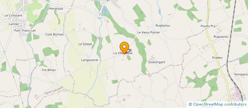 localisation de l'entreprise MADAME JEANNE BOURGES à KERMOROC'H