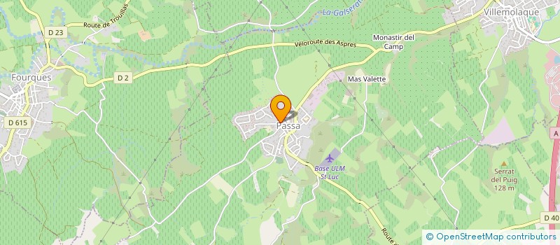 localisation de l'entreprise MADAME JEANNE BRAMONT  PASSA