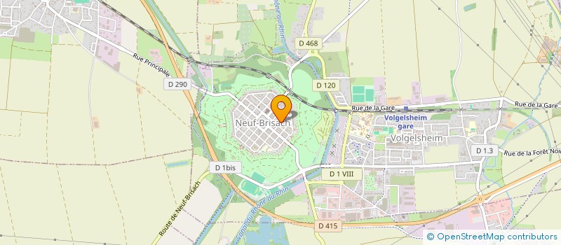 localisation de l'entreprise MADAME JEANNE BRAUN  NEUF-BRISACH