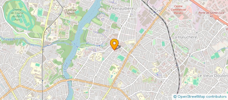 localisation de l'entreprise MADAME JEANNE BRIAND à NANTES