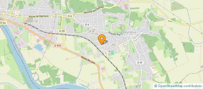localisation de l'entreprise MADAME JEANNE BROC à REYRIEUX