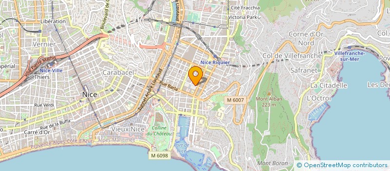 localisation de l'entreprise MADAME JEANNE BRUCKLER à NICE