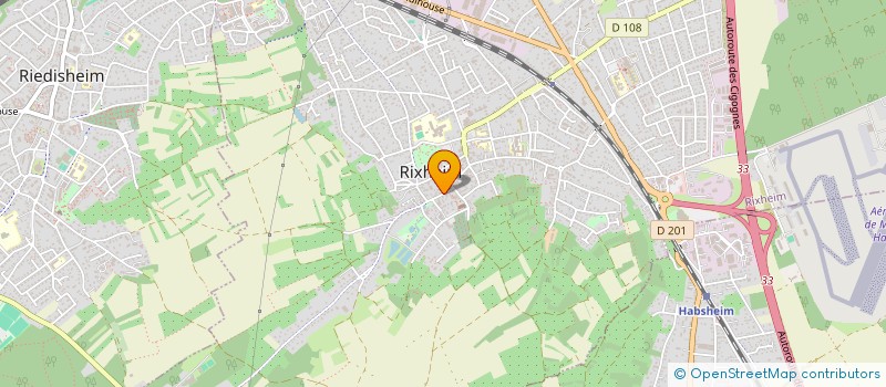 localisation de l'entreprise MADAME JEANNE BURGET à RIXHEIM
