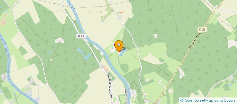 localisation de l'entreprise MADAME JEANNE BURIN DES ROZIERS  NOYEN-SUR-SARTHE