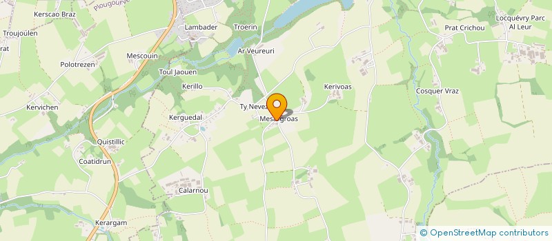 localisation de l'entreprise MADAME JEANNE CARDINAL à PLOUVORN