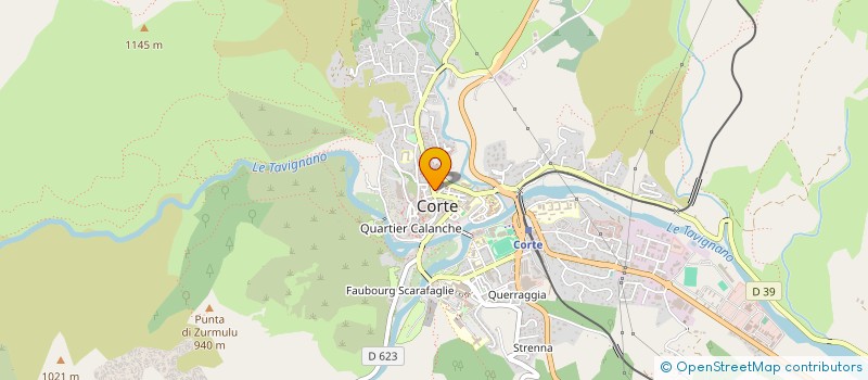 localisation de l'entreprise MADAME JEANNE CASANOVA à CORTE