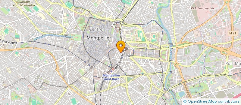 localisation de l'entreprise MADAME JEANNE CASTILLON à MONTPELLIER