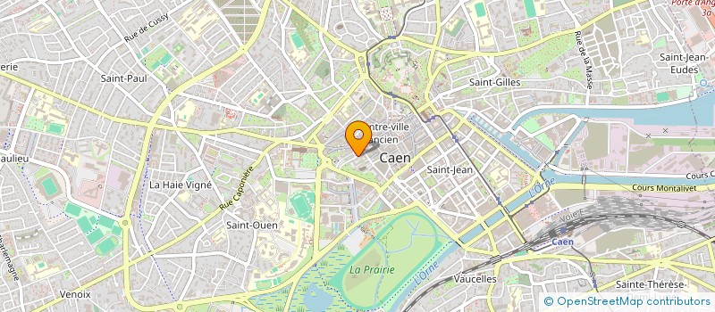 localisation de l'entreprise MADAME JEANNE CATTANT à CAEN