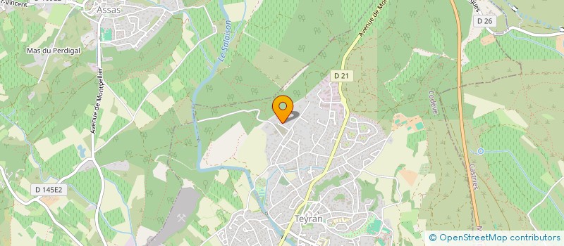 localisation de l'entreprise MADAME JEANNE CAVAILLON  TEYRAN