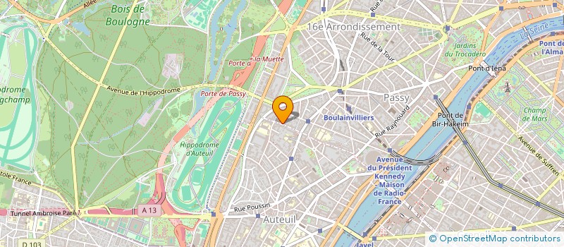 localisation de l'entreprise MADAME JEANNE CAZALOT  PARIS